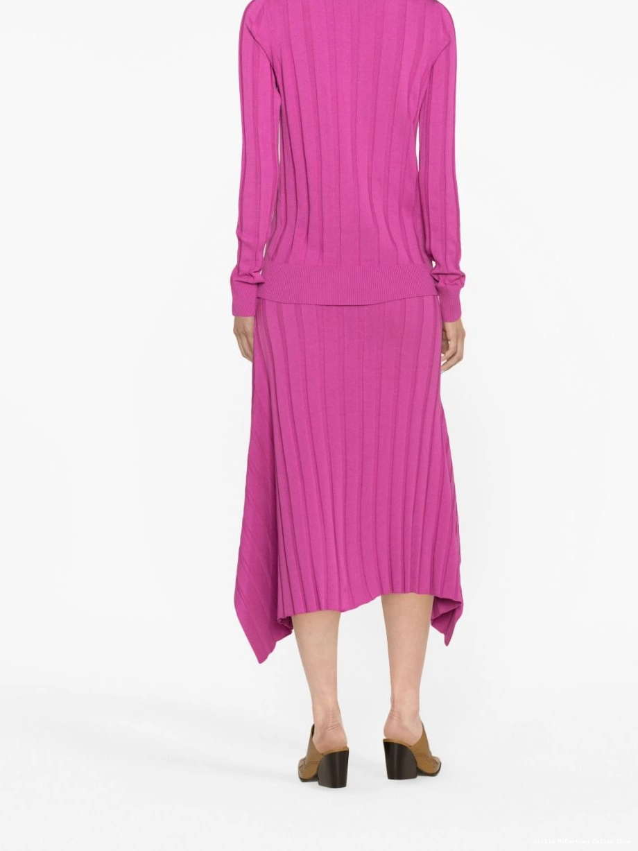 Affordable Stella knitted Women asymmetric McCartney top 0713